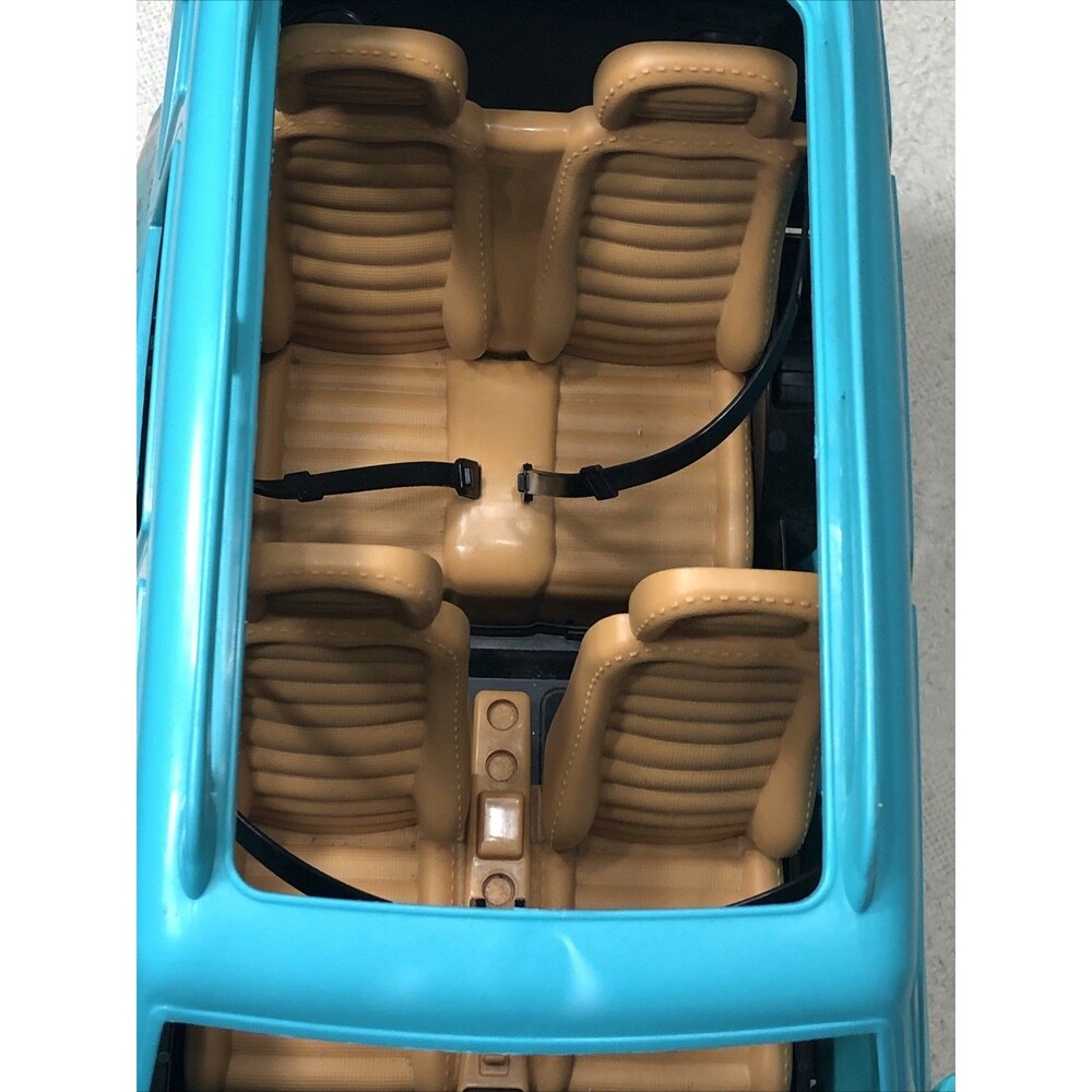 Barbie Mattel SUV Jeep Camping Fun 2016 Teal Off Road Mudding Car For 11.5” Doll - Picture 5 of 14
